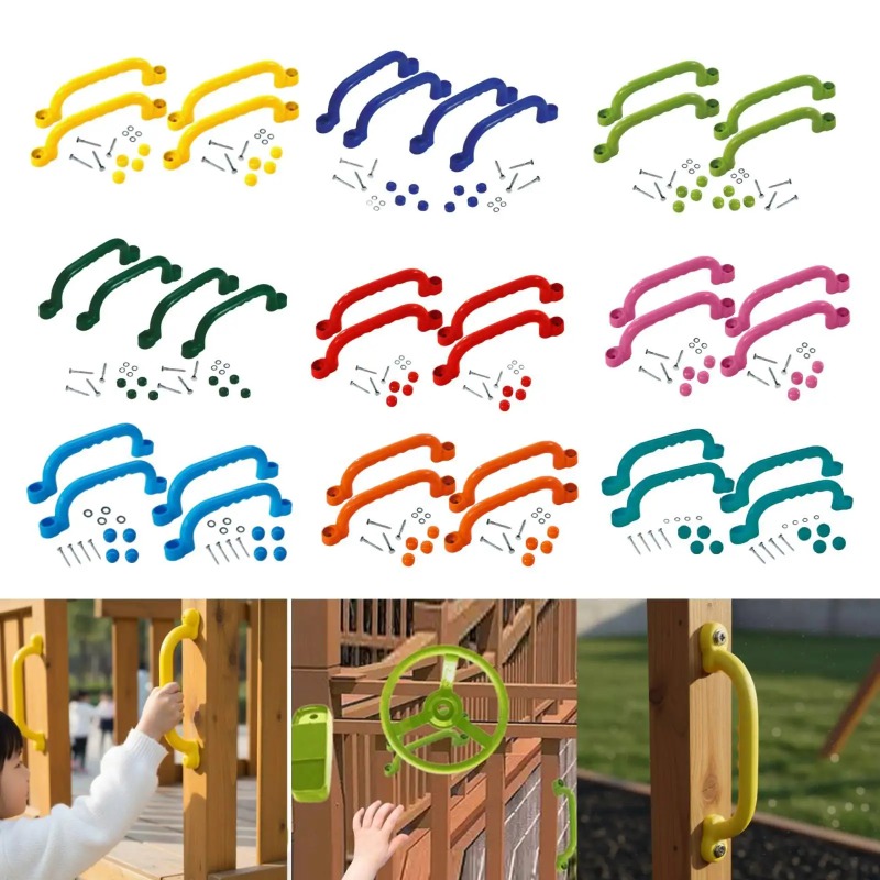 4 штуки ручек для лазательного – обзор и цена Kids Outdoor Climbing Frame