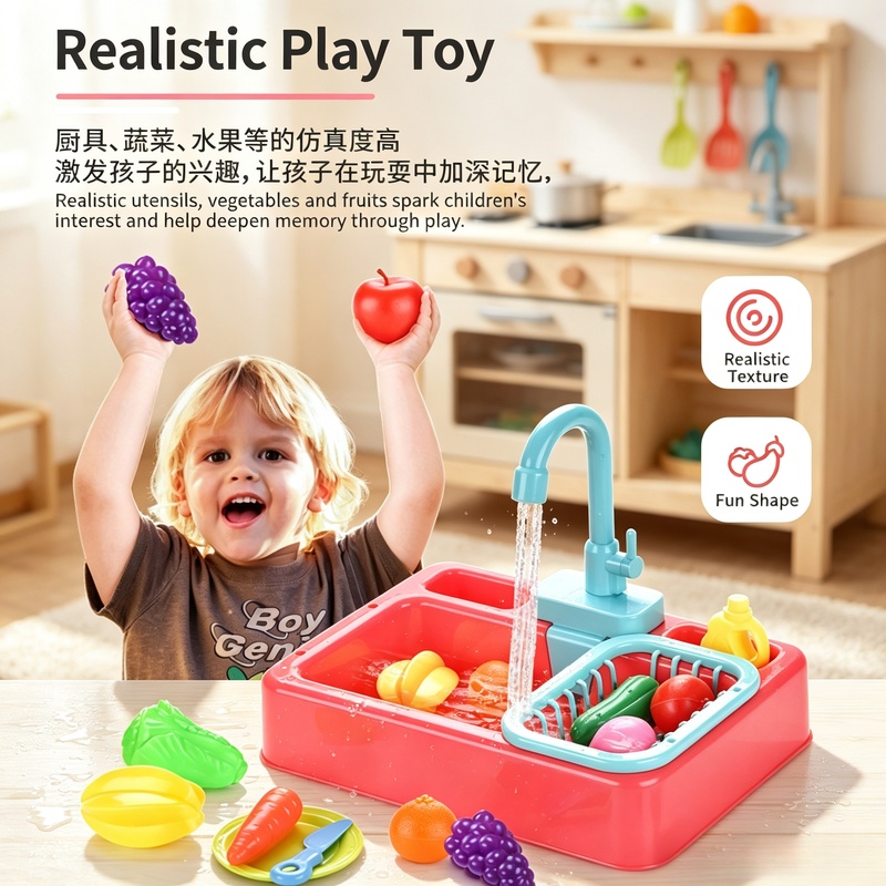 Детский кухонный набор с пласт – обзор и цена Kids Outdoor Kitchen Accessories