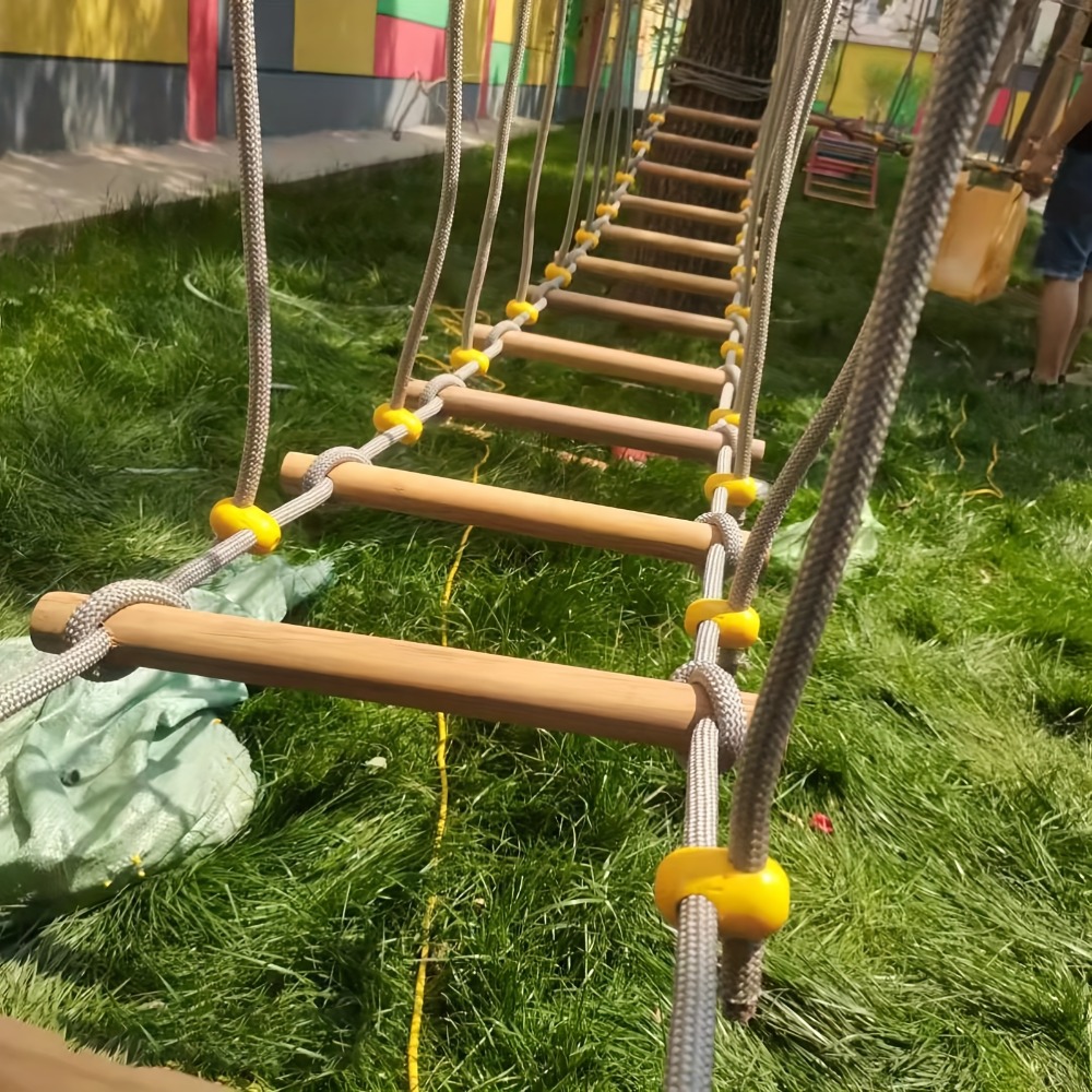Деревянный подвесной мост-каче – обзор и цена Kids Outdoor Climbing Frame