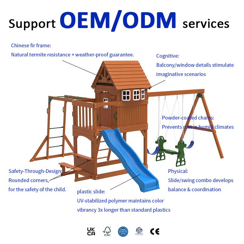Большой уличный игровой компле – обзор и цена Kids Outdoor Climbing Frame