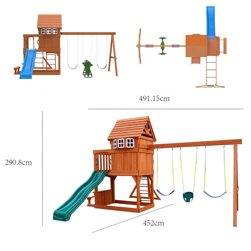 Большой уличный игровой компле – обзор и цена Kids Outdoor Climbing Frame