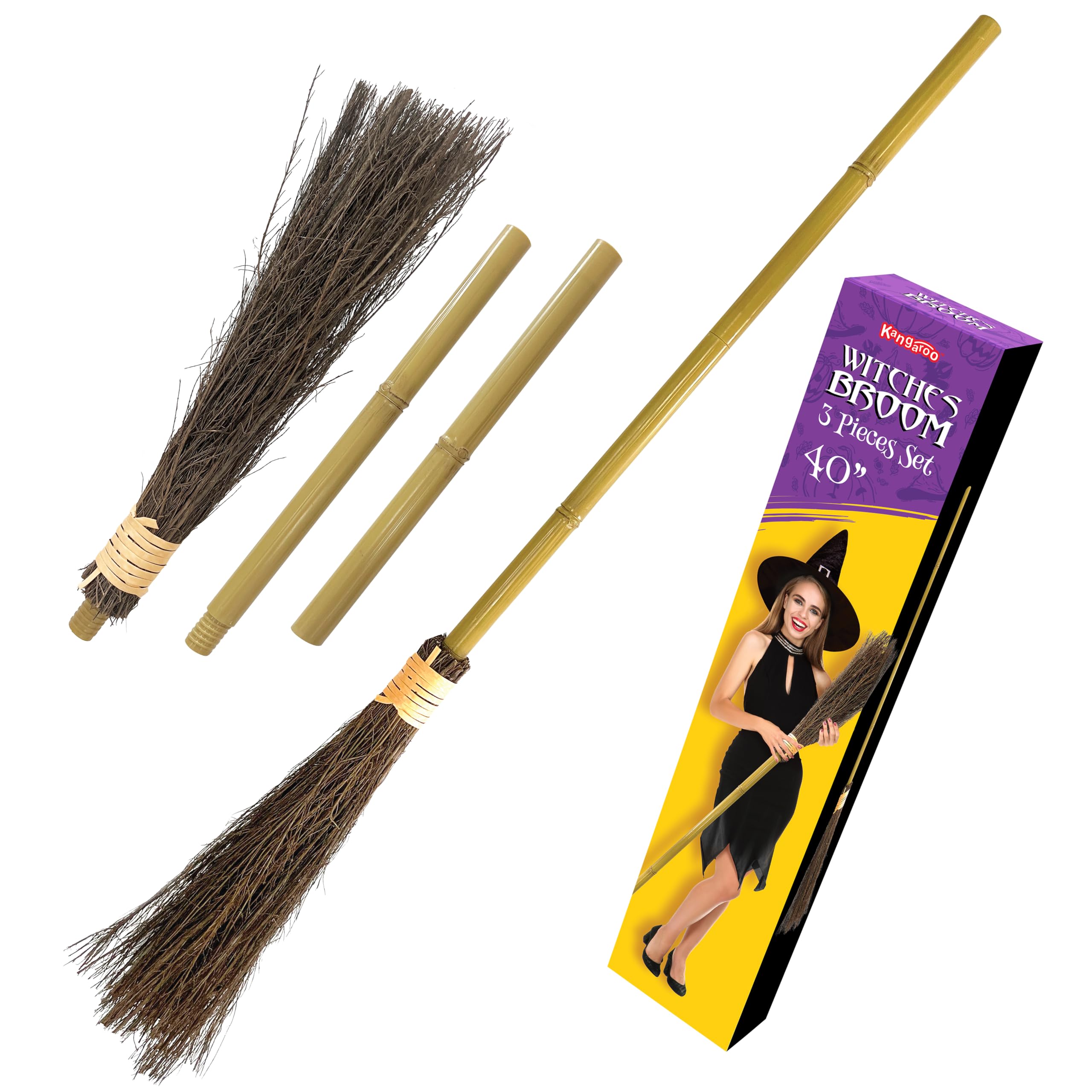 Кангуру 40-дюймовая бамбуковая – обзор и цена Kids Outdoor Broom